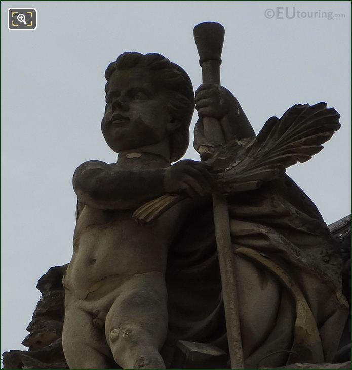 Victoire statue by Sculptor Alfred Lepere