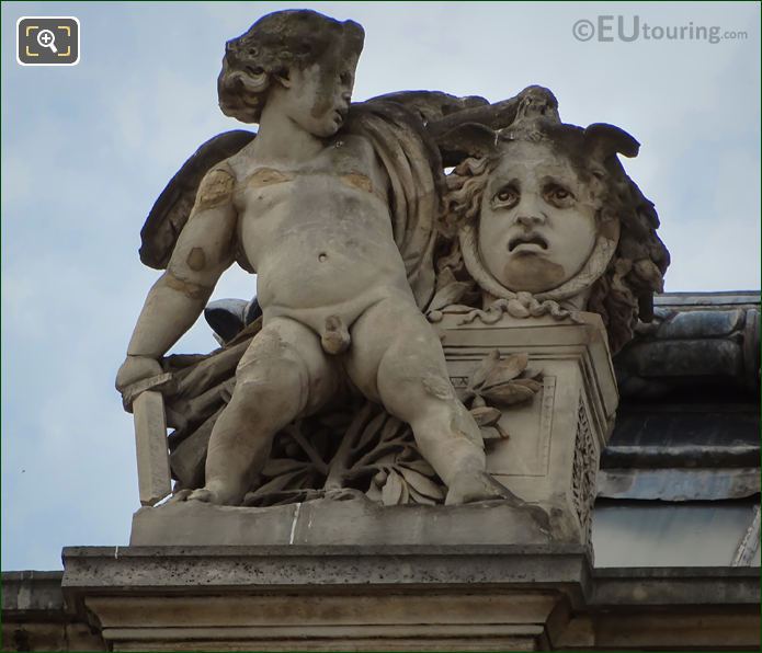 La Vengeance statue by Louis Leopold Chambard