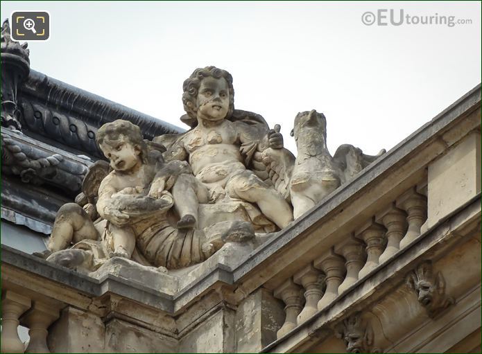 La Fortune statue by Georges Clere