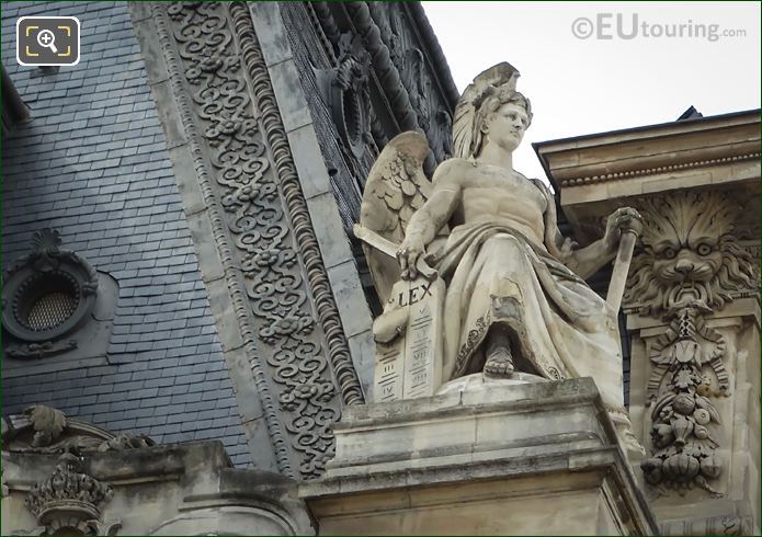 La Puissance statue by Antoine Laurent Dantan