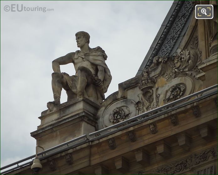 La Fermete statue by sculptor Pierre Bernard Prouha