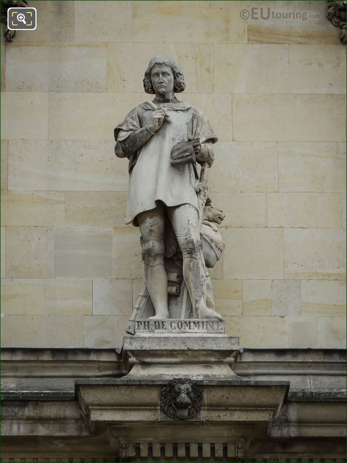 Esprit Flechier statue on Aile Henri IV