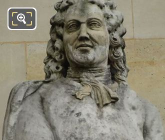 Ange-Jacques Gabriel statue by artist Auguste Courtet