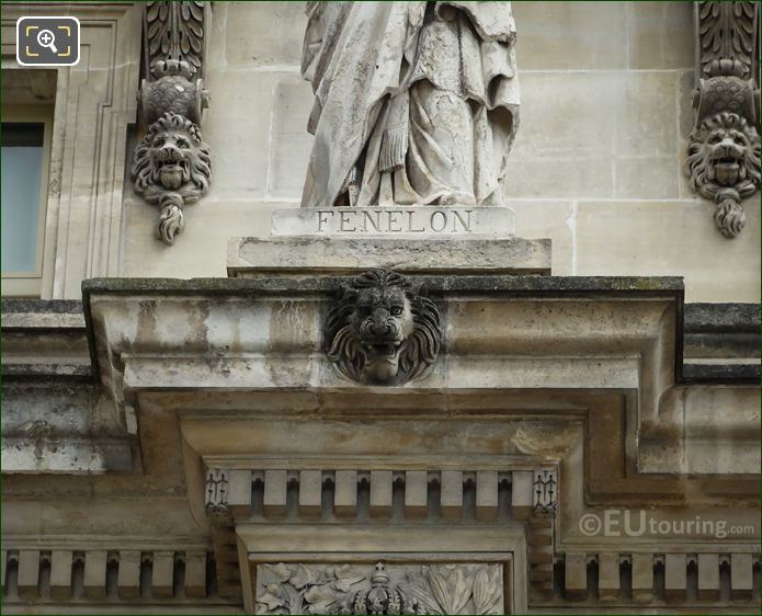 Francois Fenelon statue inscription