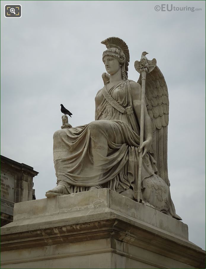 Place du Carrousel statue La France Victorieuse