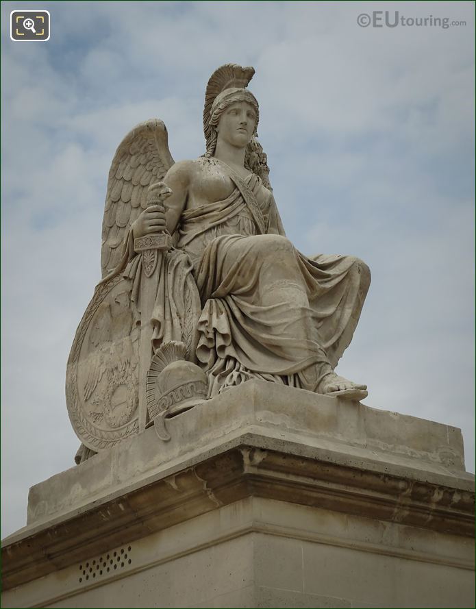 La France Victorieuse statue by Antoine-Francois Gerard