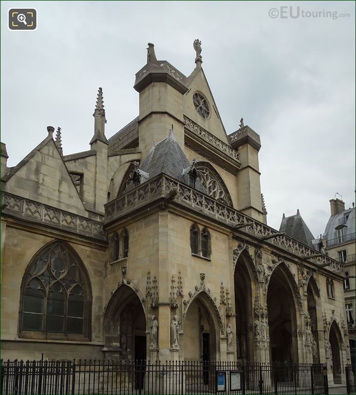 West facade of Eglise Saint-Germain l'Auxerrois