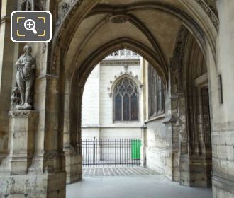 Eglise Saint-Germain l'Auxerrois arched porch