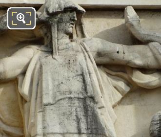 Relief sculpture by Claude Grange on Palais de Chaillot