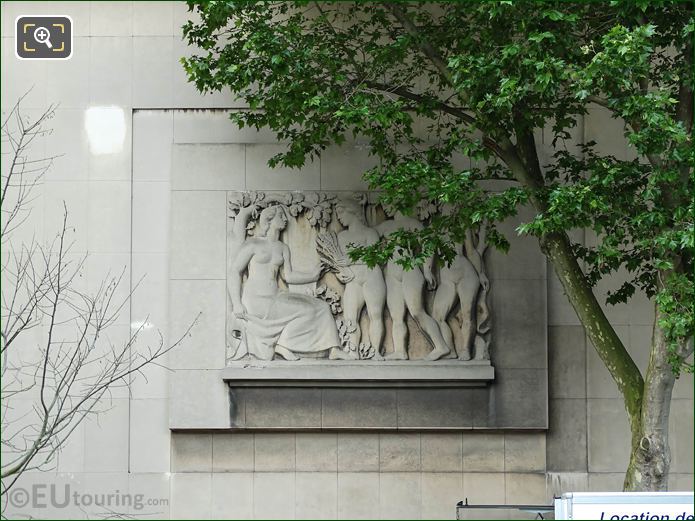 Flora Sculpture, NW wing of Palais de Chaillot