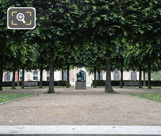 Tuileries Garden with La Mediterranee statue