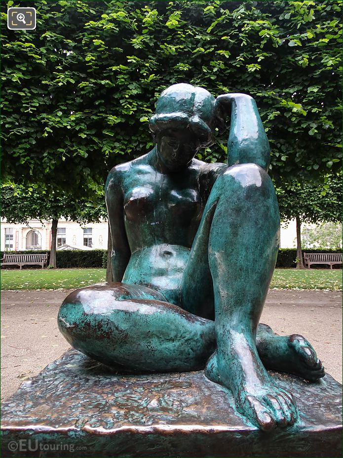 La Mediterranee statue by artist Aristide Maillol