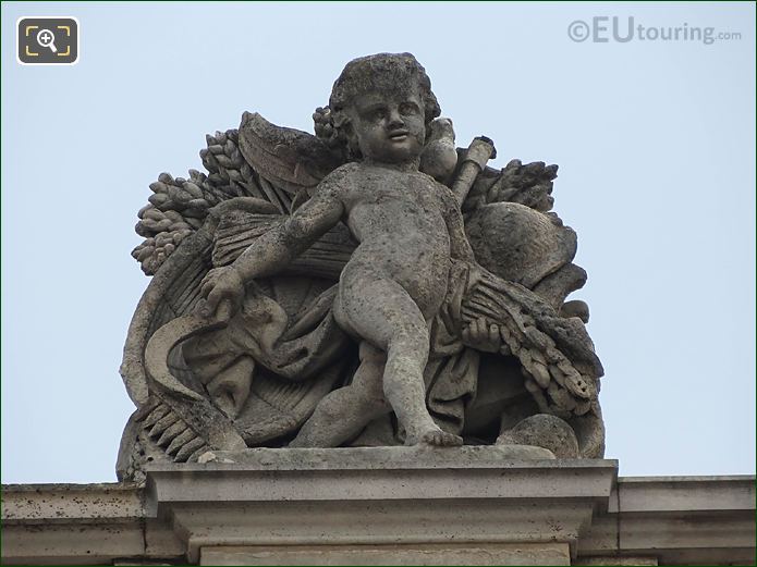 La Moisson statue, West Facade Aile en Retour Turgot, The Louvre