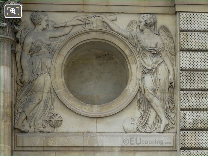 Relief L’Astronomie et la Geometrie by Jean Esprit Marcellin