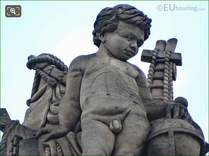 Navigation sculpture by Charles Menn