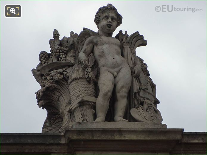 La Prosperite statue, Aile Mollien, Musee du Louvre