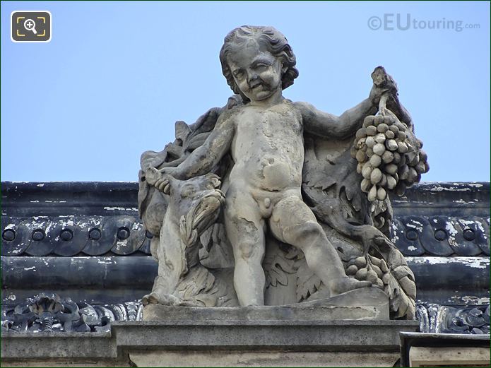 L’Automne statue, Aile Henri II, Musee du Louvre, Paris