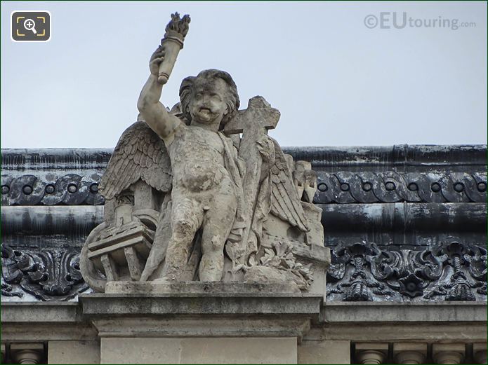 La Civilisation statue, Aile Henri IV, Musee du Louvre