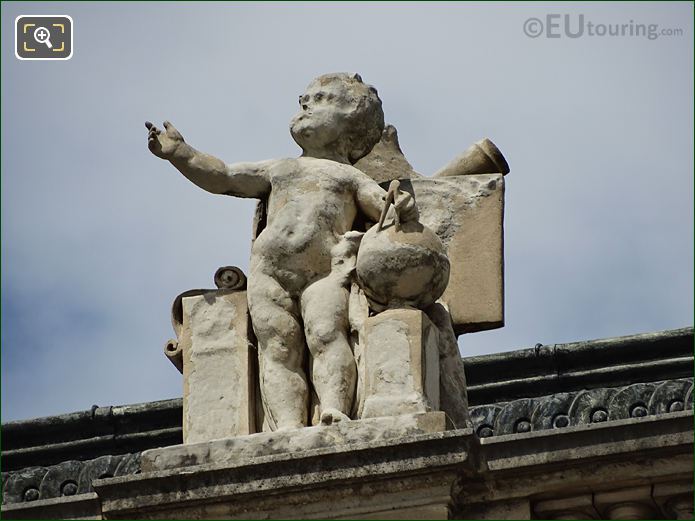 L’Astronomie statue, Aile Colbert, Musee du Louvre