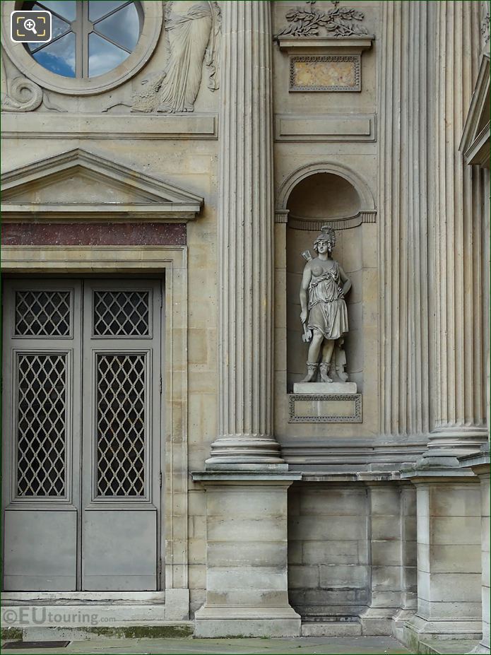 Penthesilee statue, Aile Est, The Louvre, Paris