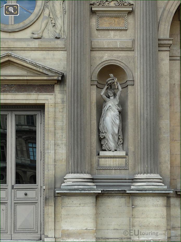 The Gloire statue on Aile Sud at Musee du Louvre - Page 909