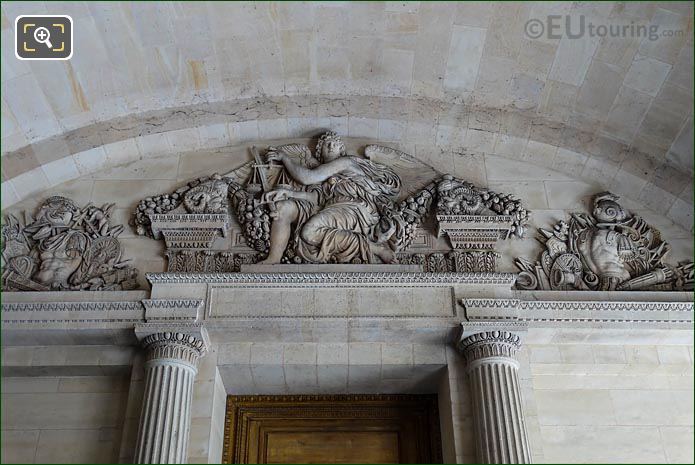 Musee Louvre 1550s La Justice sculpture
