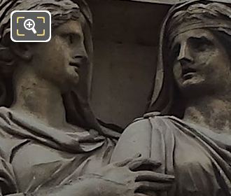 Caryatid sculptures by Phillippe de Buyster, The Louvre