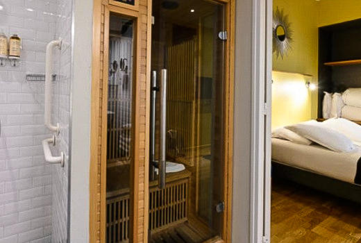 Suites & Hotel Helzear Montparnasse deluxe one bedroom suite sauna