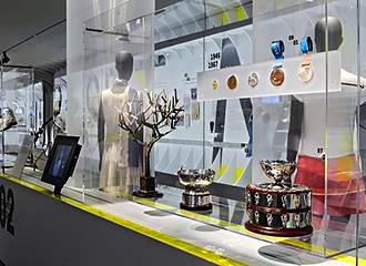 Musee du Tennis displays