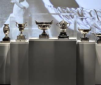 Musee du Tennis trophies