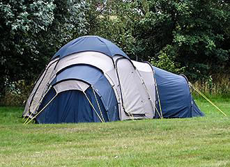 Polyester dome tent