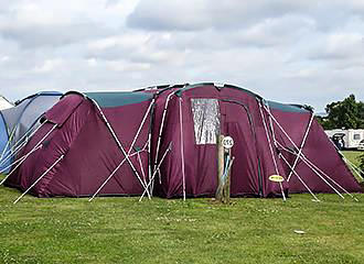 Polyester family tent