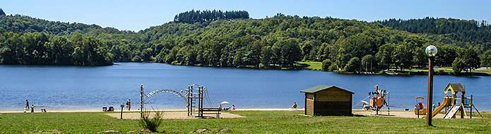 Camping lake France