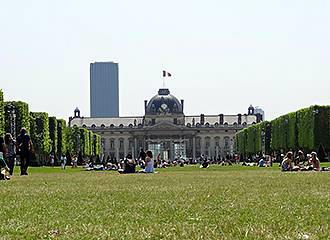 Ecole Militaire at the Champ de Mars