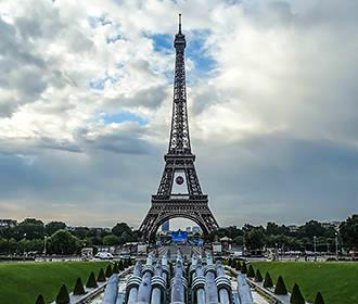 A temporary restaurant on the first floor - The Eiffel Tower