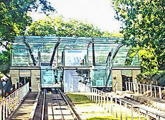 Montmartre Funicular upper station