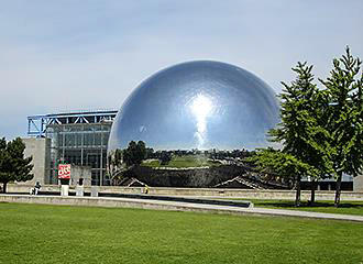 The Geode Cinema in Park Villette