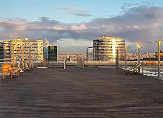 The Grande Arche roof top