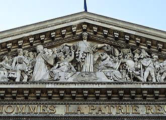 The Pantheon pediment
