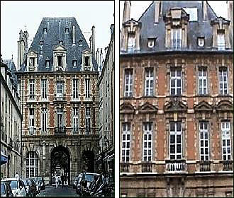 Entrance for Place des Vosges