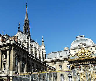 Sainte Chapelle in Paris France