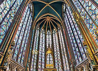 Sainte Chapelle ceiling