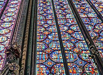 Sainte Chapelle stained glass windows