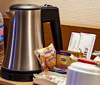 Timhotel Nation tea and coffee facilities