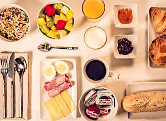 Timhotel Paris Gare de l'Est continental breakfast