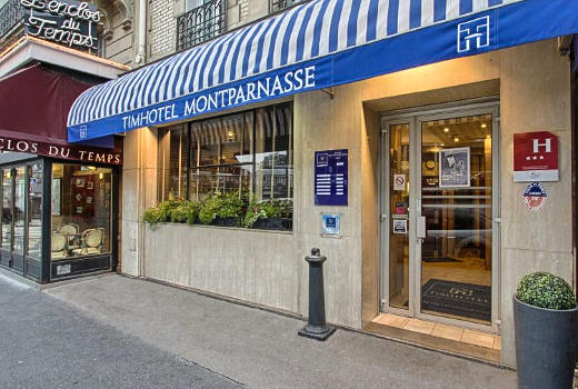 Timhotel Paris Gare Montparnasse entrance