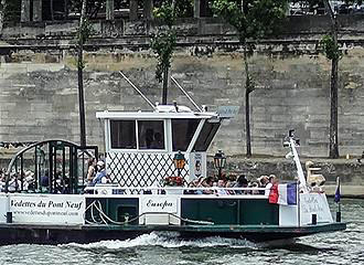 Vedettes Pont-Neuf Europa boat