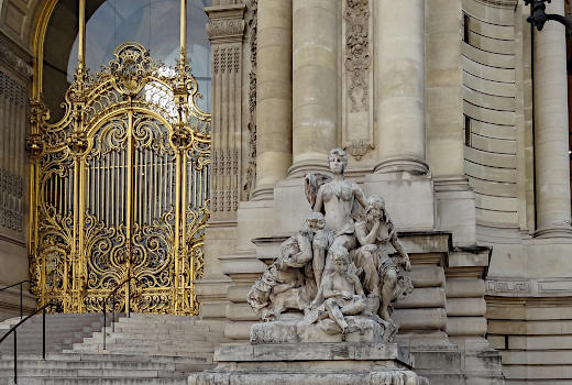 Petit Palais Golden Entrance