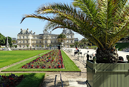 Luxembourg Gardens and Palais du Luxembourg