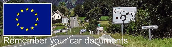 European driving documents